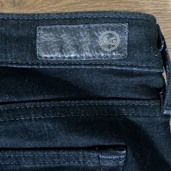Ag Adriano Goldschmied Jeans The Stevie Slim Straight Ankle Dark Wash Size 30 - Picture 3 of 9